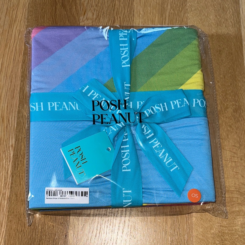 Posh Peanut Rainbow Stripes Patoo